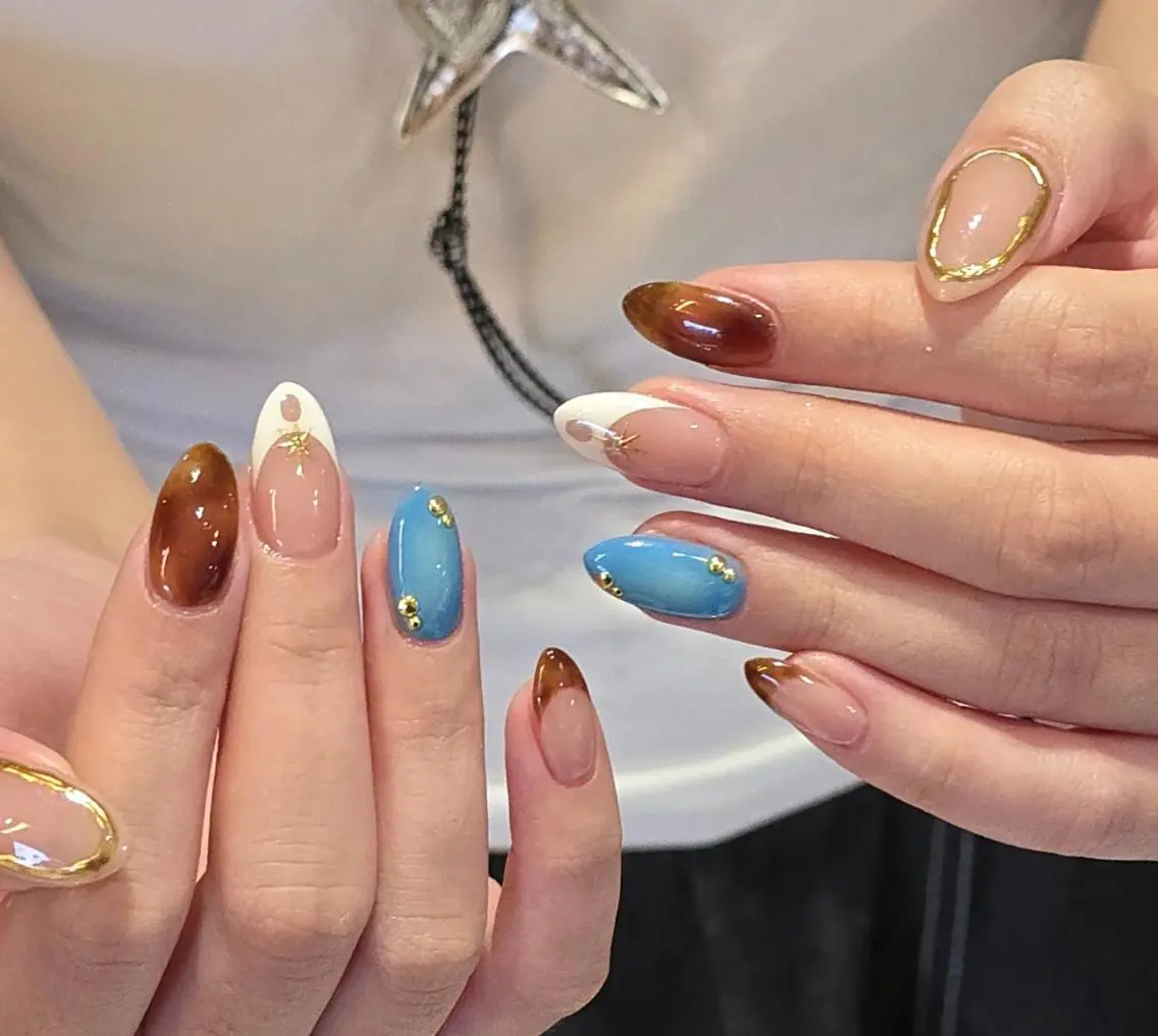 ネイル ハンドネイル 💫 Tsuki_Nailのネイルデザイン