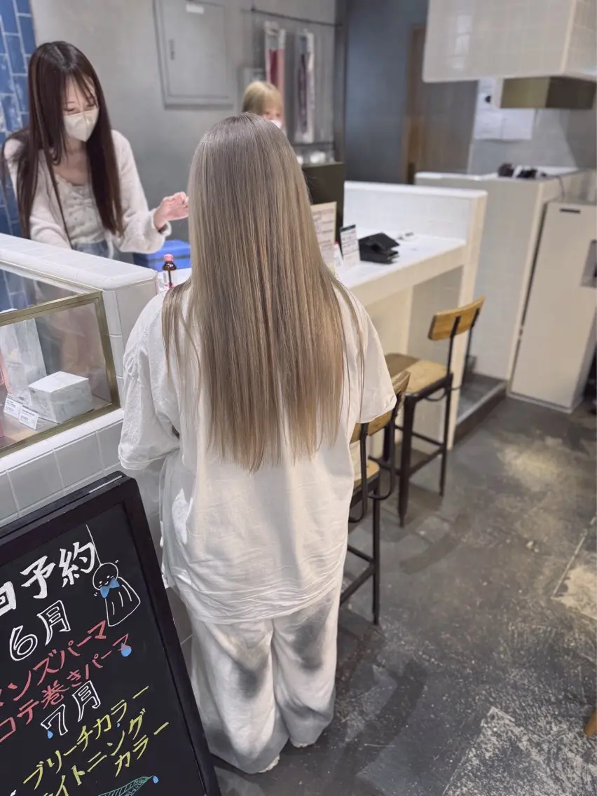 カラー 🎀✨吉井 結唯✨🎀のヘアスタイル