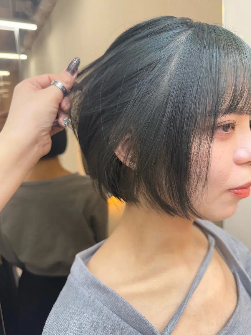 ショート カラー ヘアカラー トリートメント funo. ／透明感カラーのヘアスタイル