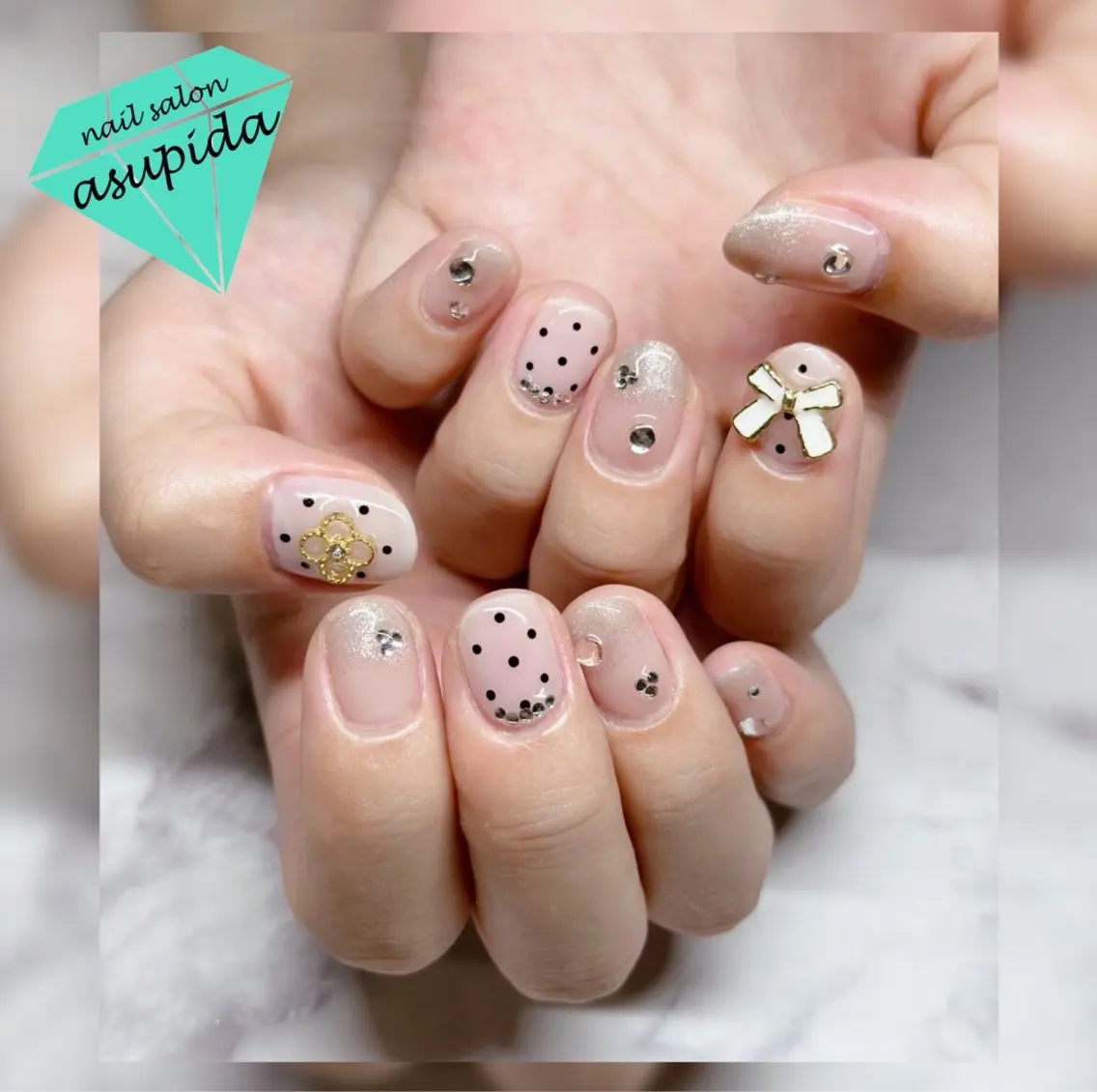 ネイル ハンドネイル nail salon asupidaのネイルデザイン