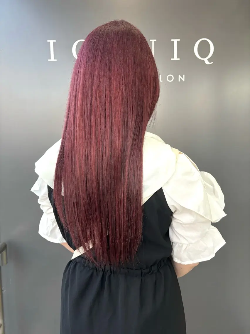 カラー 💖改善カラー 板倉百花💖のヘアスタイル