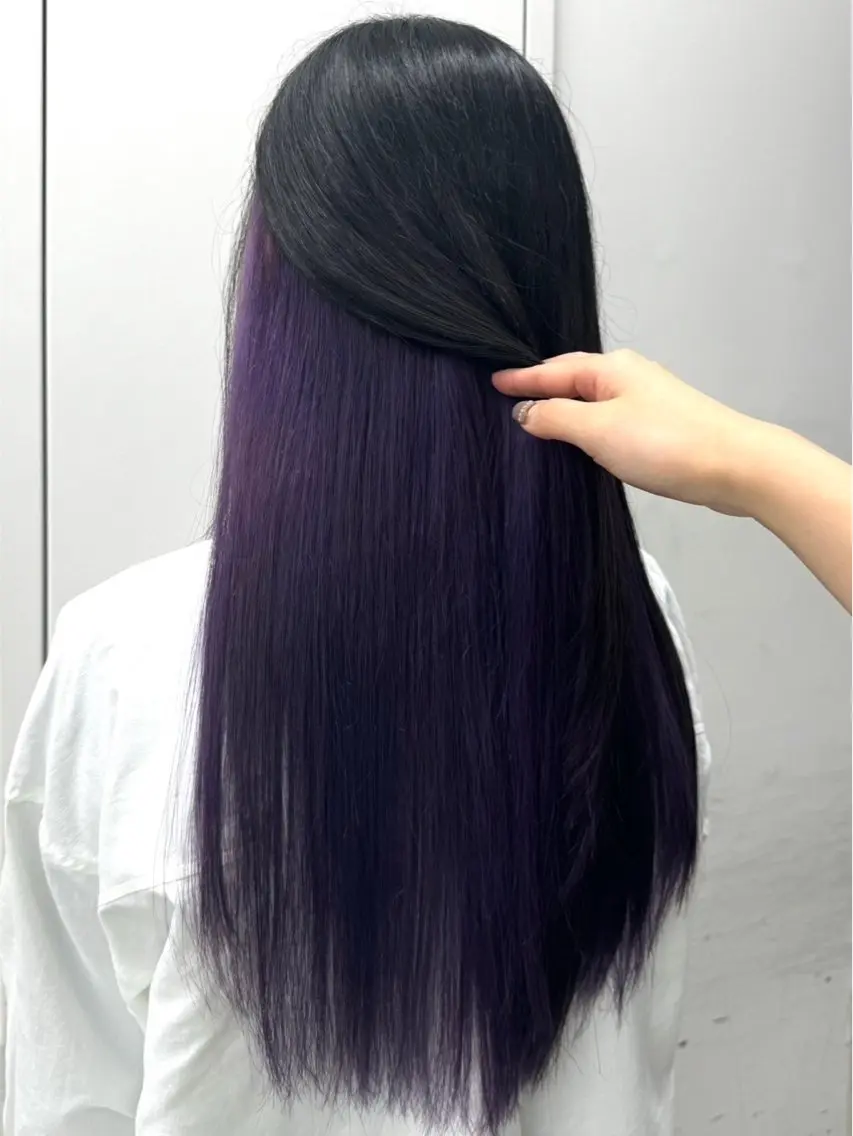 ロング ✨透明感艶カラー YUKI✨のヘアスタイル