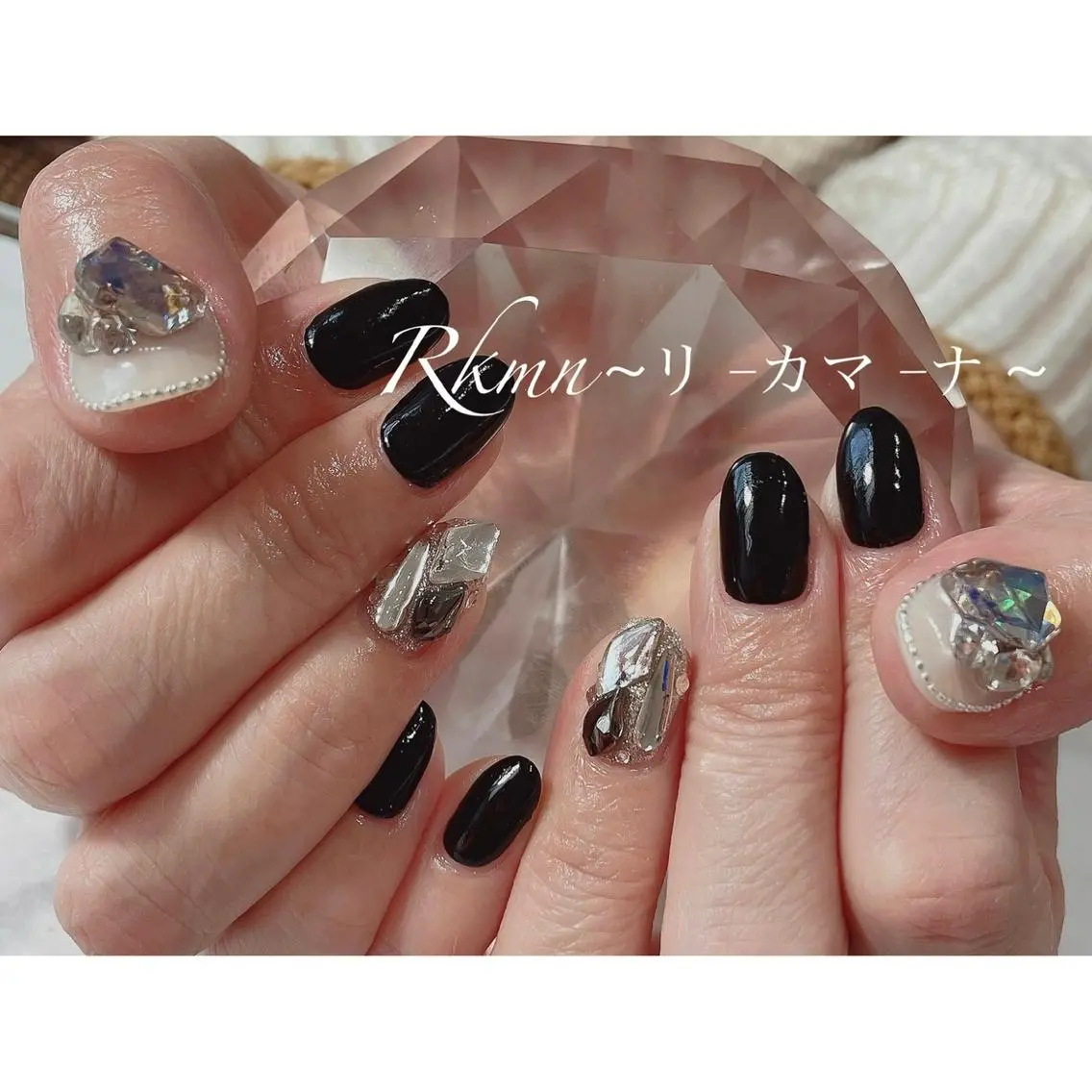 ネイル アートネイル 春ネイル ハンドネイル フットネイル ハンドケア Rkmn ~リ-カマ-ナ~のネイルデザイン