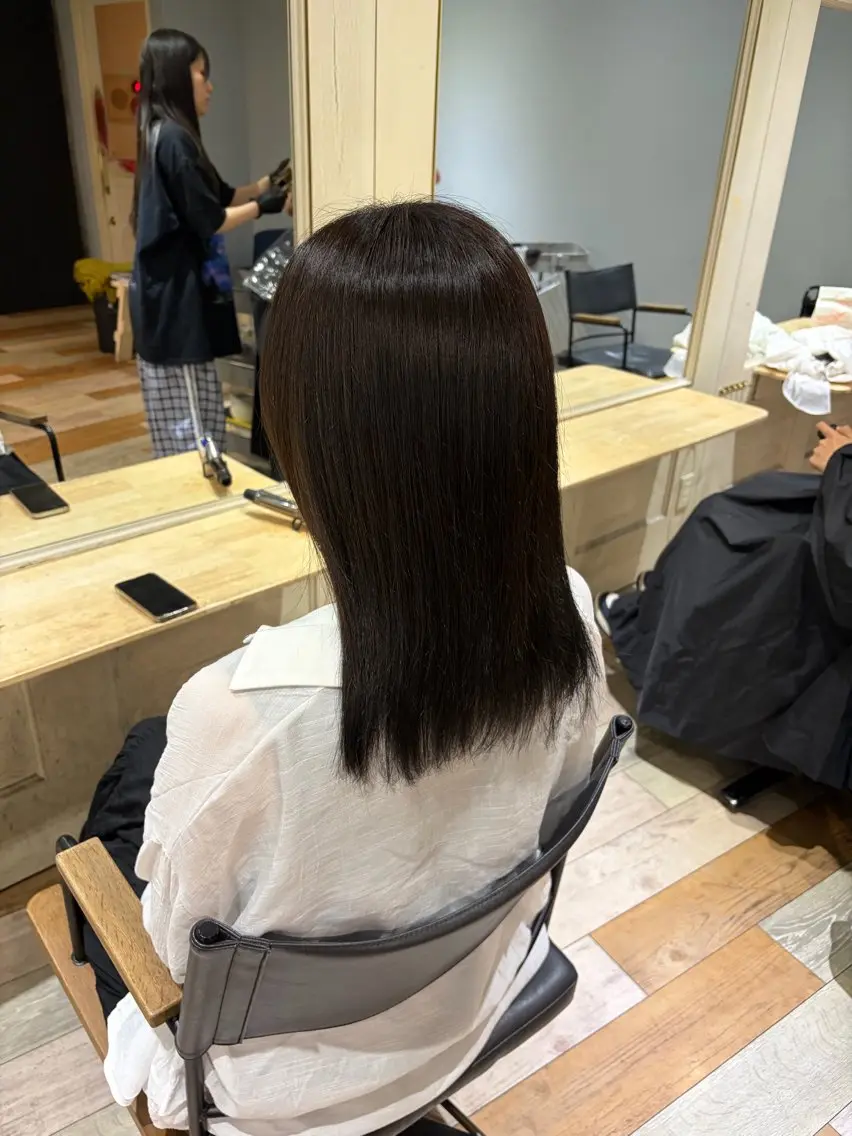 ロング ヘアカラー 💜🦋 COCONA🦋💜のヘアスタイル