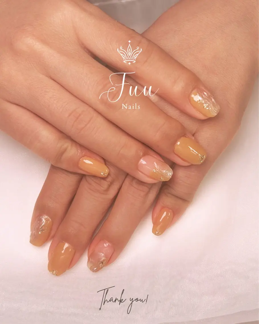 ネイル ワンカラーネイル シンプルネイル 犬のいるネイルサロン Fuu nailsのネイルデザイン