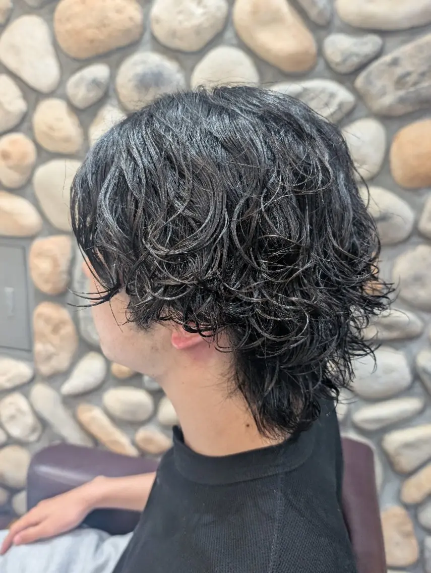 メンズ メンズパーマ August  梅原 千愛のヘアスタイル