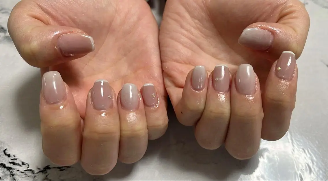 ネイル フレンチネイル ジェルネイル シンプルネイル Mimi Nailのネイルデザイン
