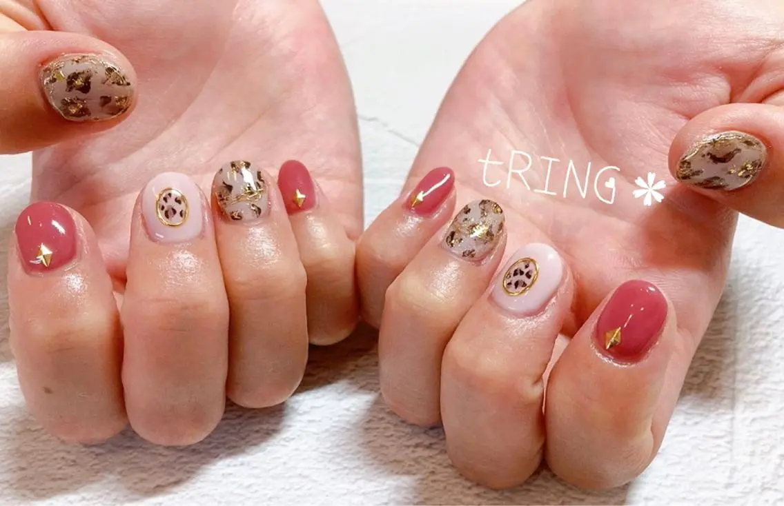 ネイル ハンドネイル tRING* しいの木台のネイルデザイン