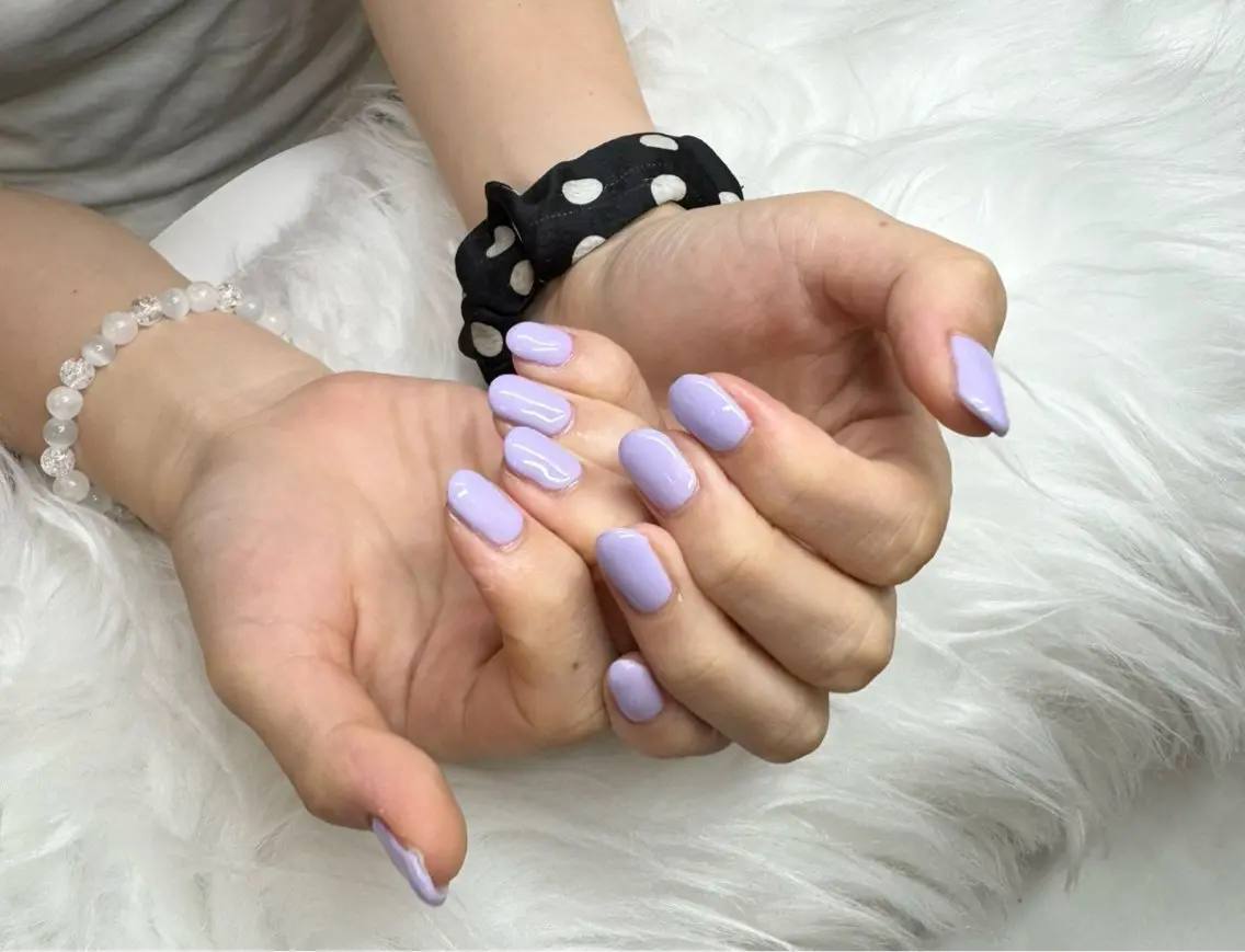 ネイル ワンカラーネイル GrandGreen eye & nailのネイルデザイン