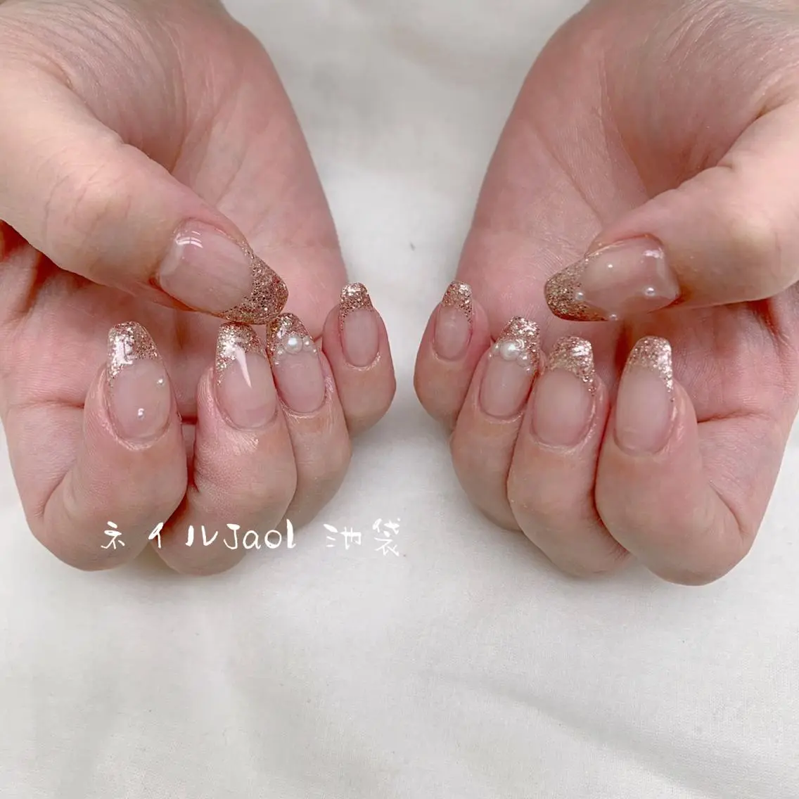 セミロング ネイルJaol 池袋のネイルデザイン