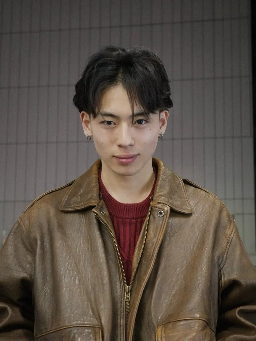 パーマ メンズ フェザーパーマ メンズパーマ カット パーマ お洒落カジュアル🍃 まなとのヘアスタイル