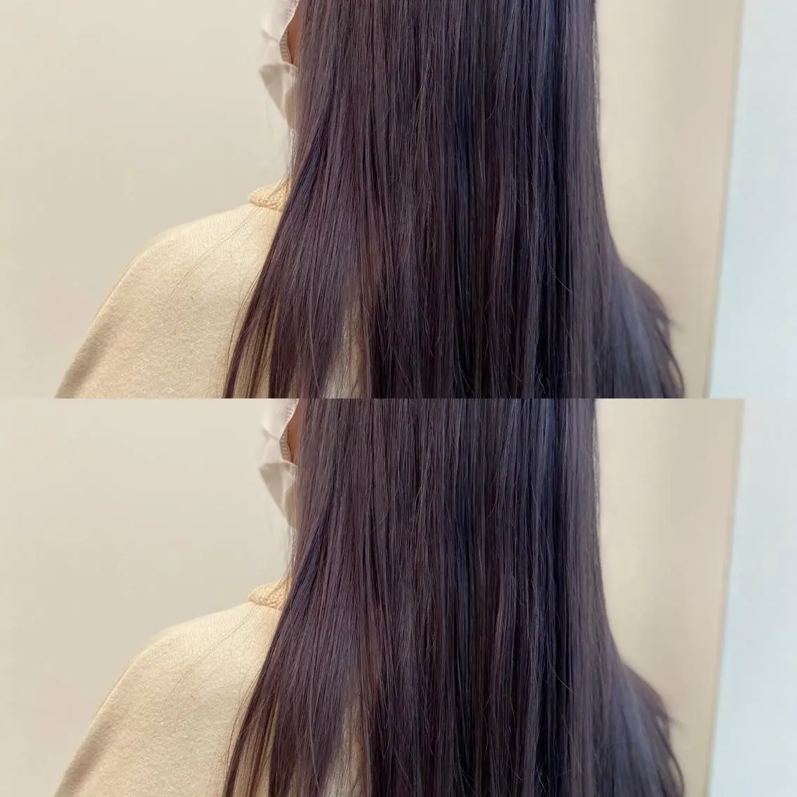 セミロング カラー ラベンダーカラー ラベンダーグレー カット ヘアカラー ハイトーンヘア/ 島崎　タクミのヘアスタイル