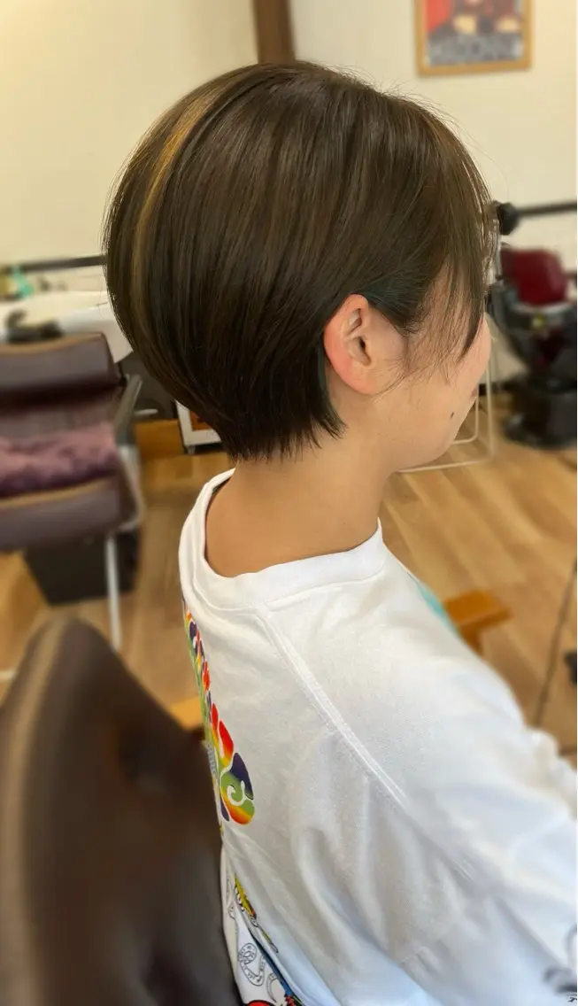ショート カット 10/4〜産休菊池 栄里奈のヘアスタイル
