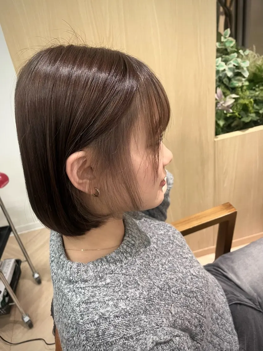 ショート ショートヘア HINA /ボブ /ヘアセットのヘアスタイル