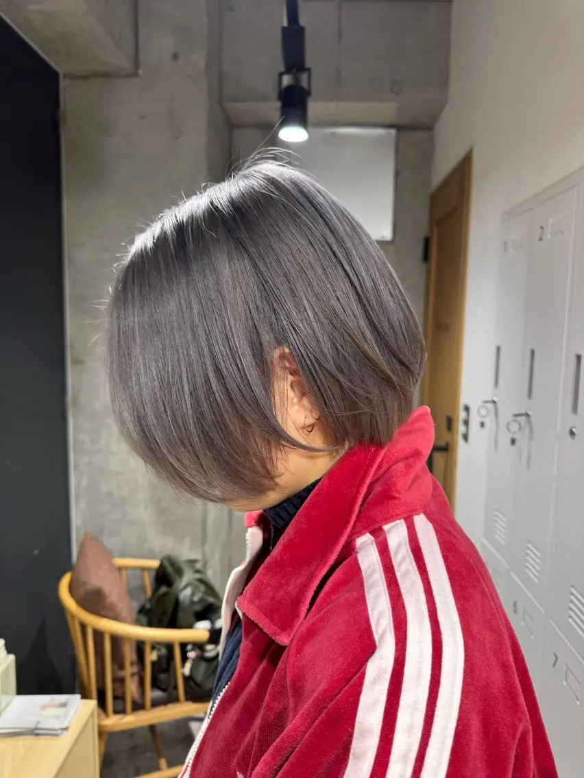 ショート ヘアカラー 🎀ダブルカラー hinata🎀のヘアスタイル