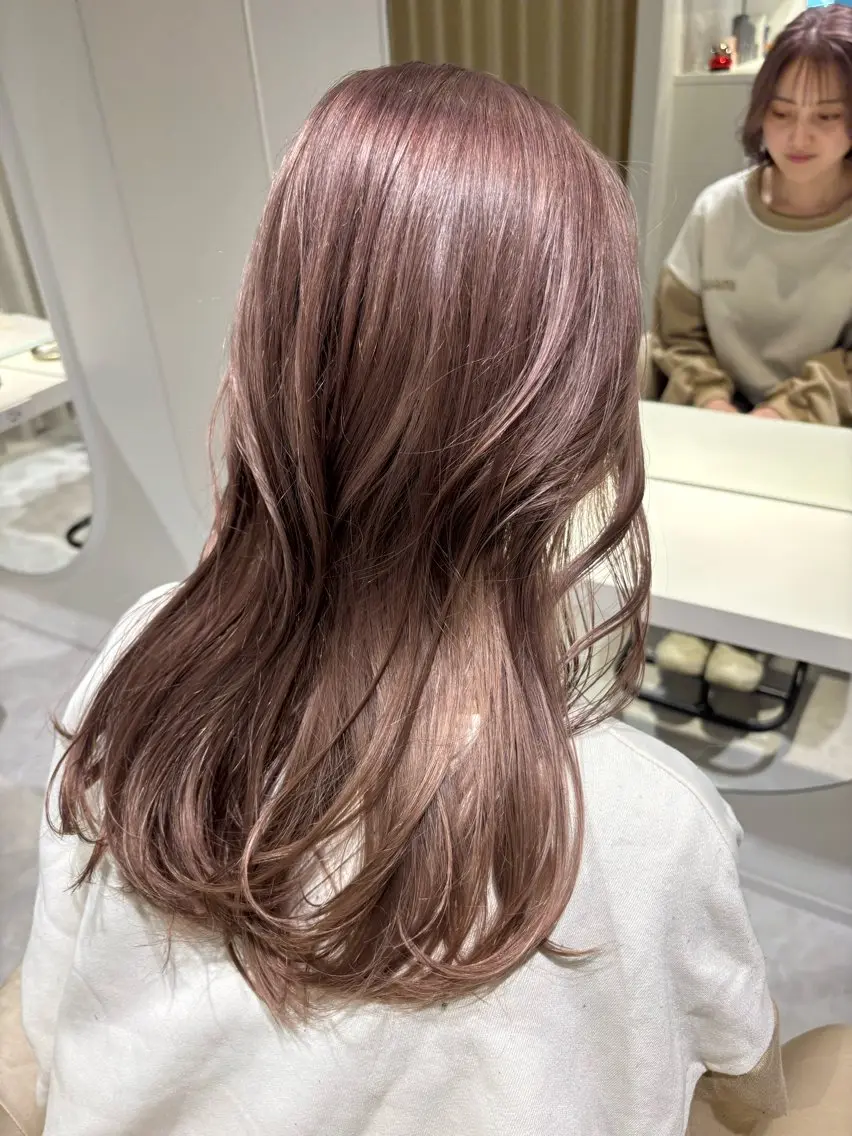 カラー ラベンダーカラー 竹堂 綾汰のヘアスタイル