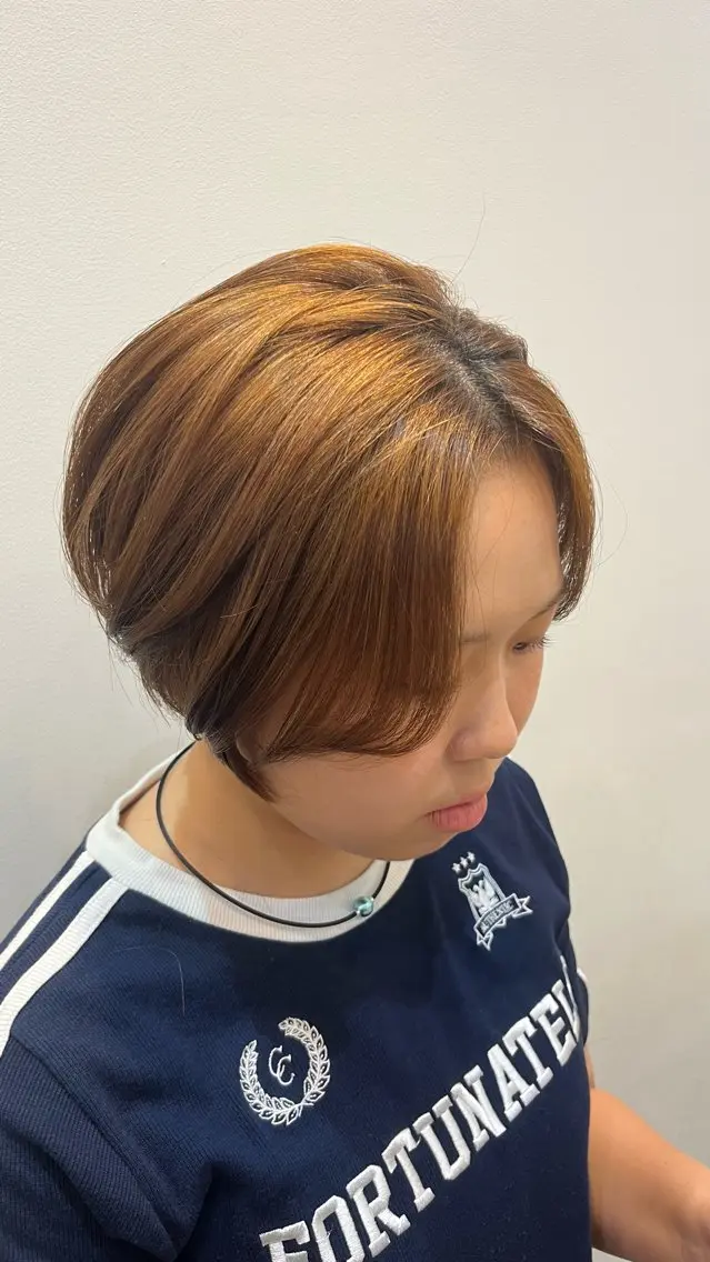 ショート 岡野 豪のヘアスタイル