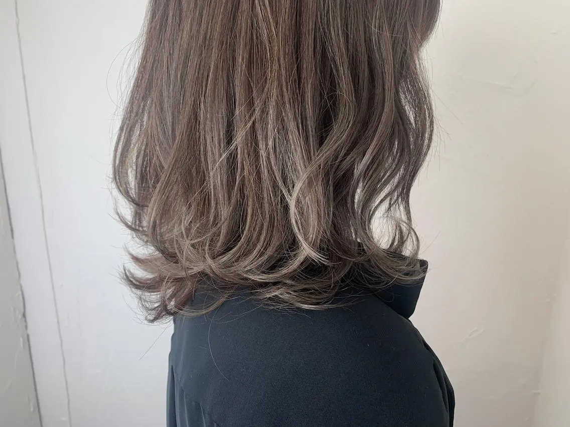セミロング カラー ヘアカラー   AYARIのヘアスタイル