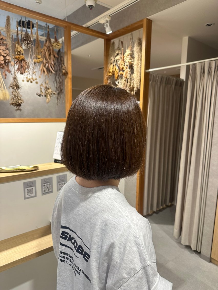 ショート カット カットモデル募集/ レイヤー/松尾麗実のヘアスタイル