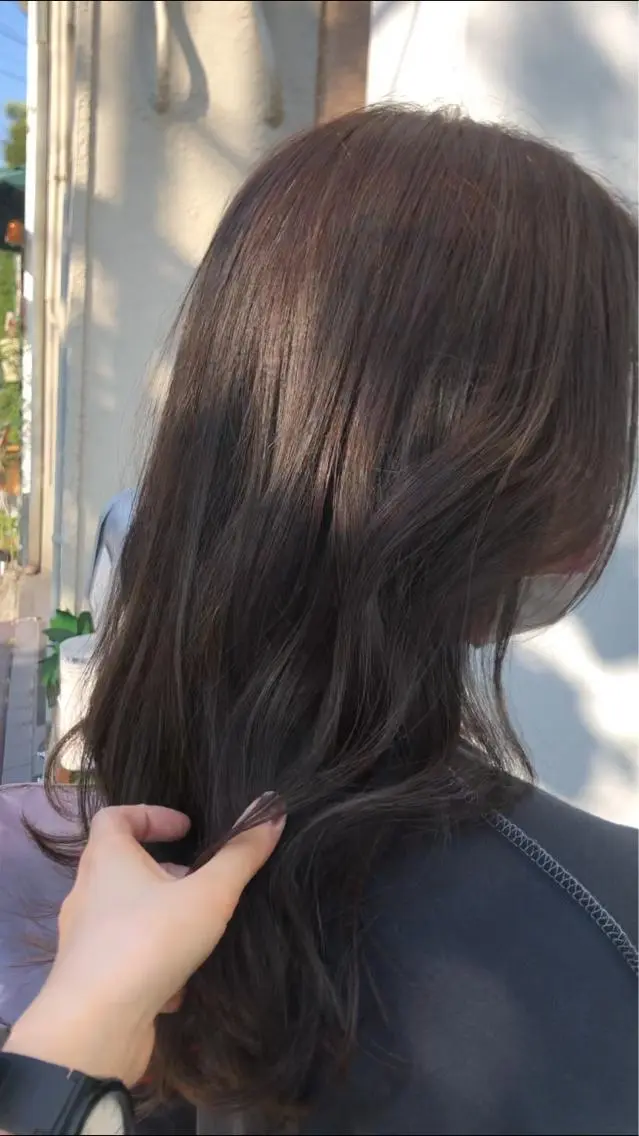 【艶、透明感カラー】カット+イルミナカラー ¥9800の写真