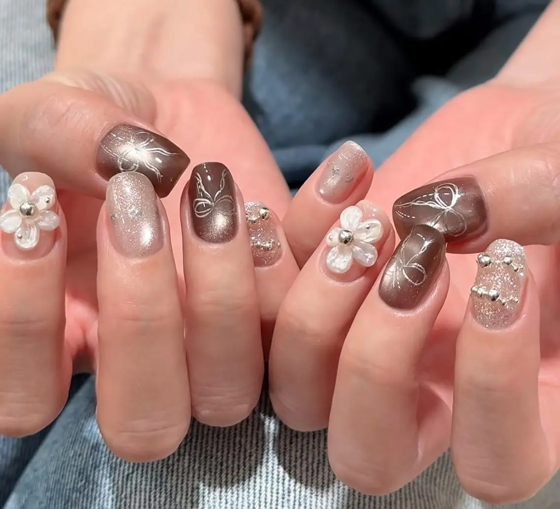 ネイル ハンドネイル 🎀 UU_nailのネイルデザイン