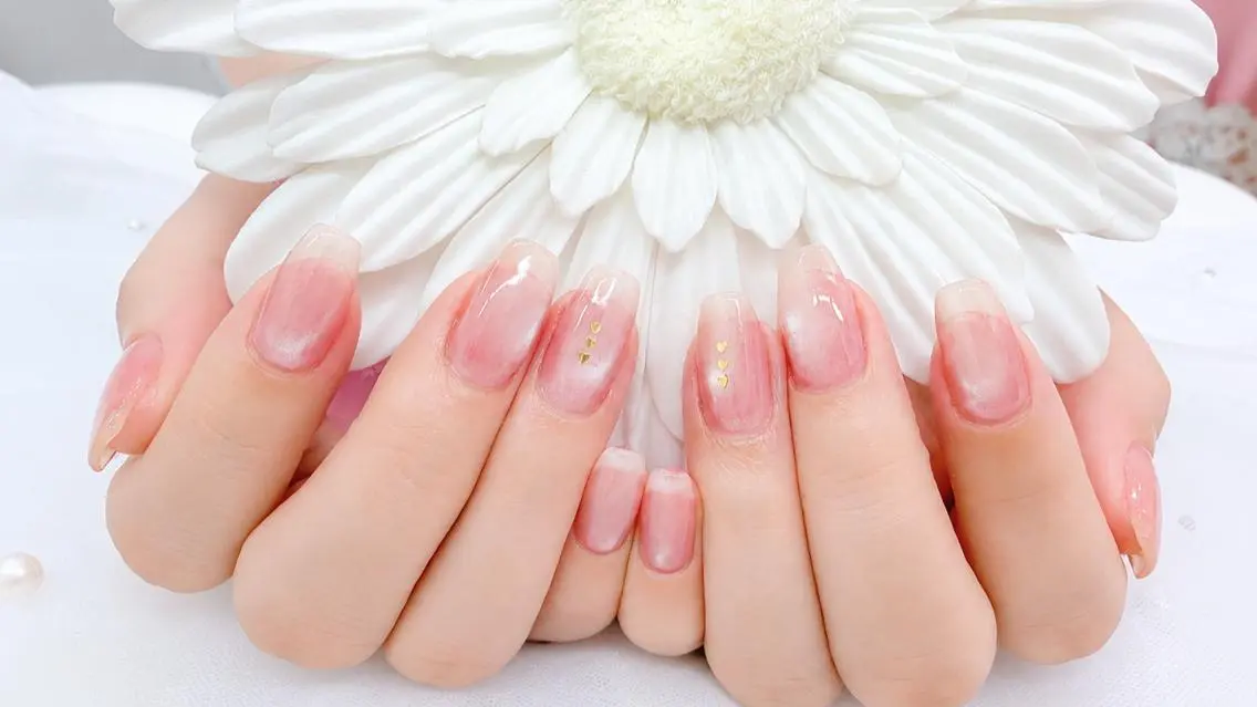 ネイル ハンドネイル Sweet♡ Heart　葉月のネイルデザイン