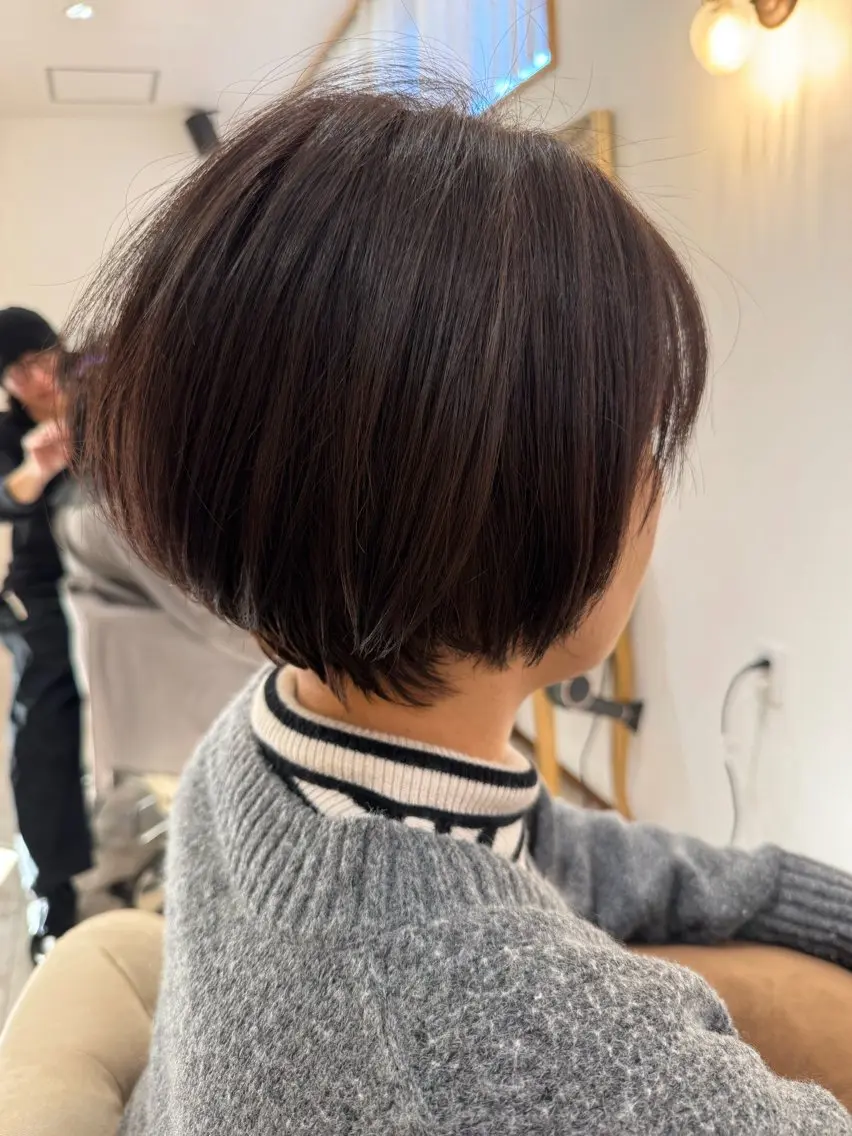 ショート カラー 仲井 康己のヘアスタイル