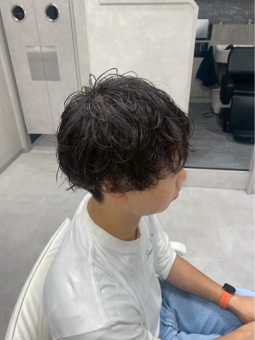 カットパーマの写真