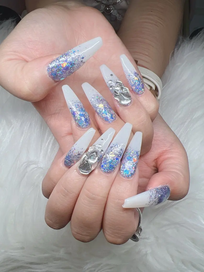 ネイル ハンドネイル Lee Nails チップ長さだし専門店のネイルデザイン