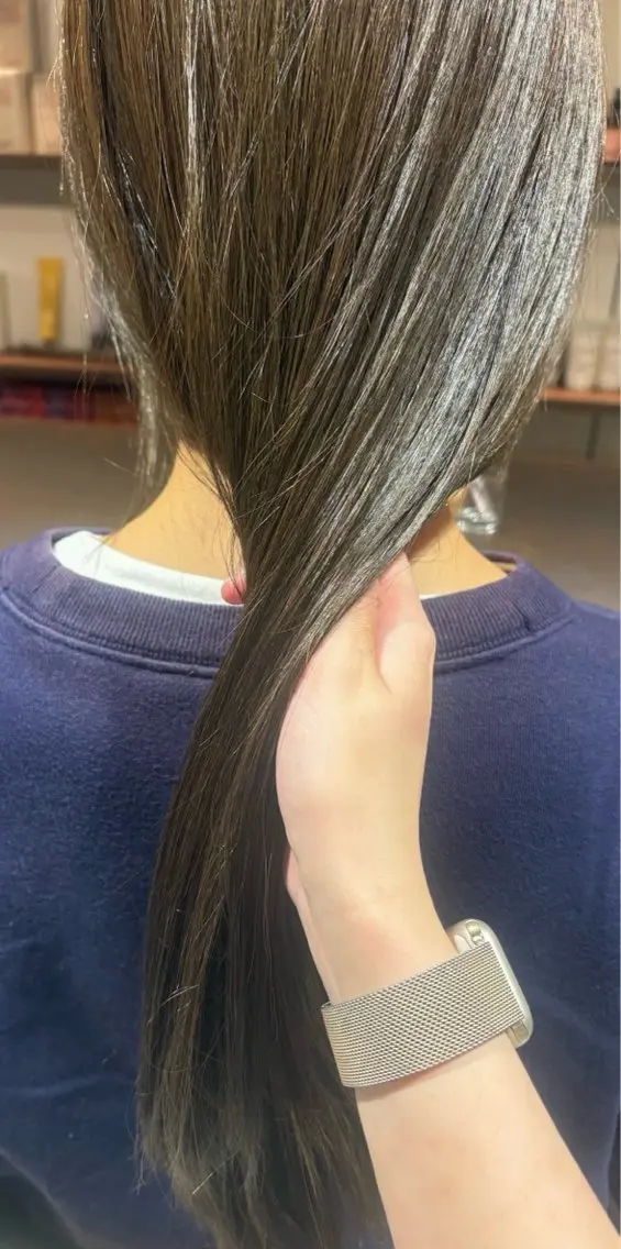 ロング カラー ヘアカラー 高橋 杏のヘアスタイル