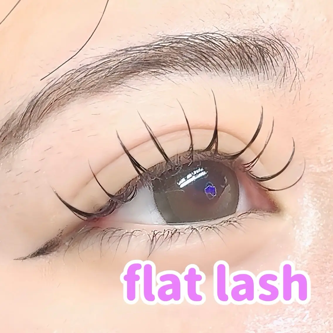 マツエク・マツパ フラットラッシュ eyelash salon VOSSのマツエク・マツパデザイン