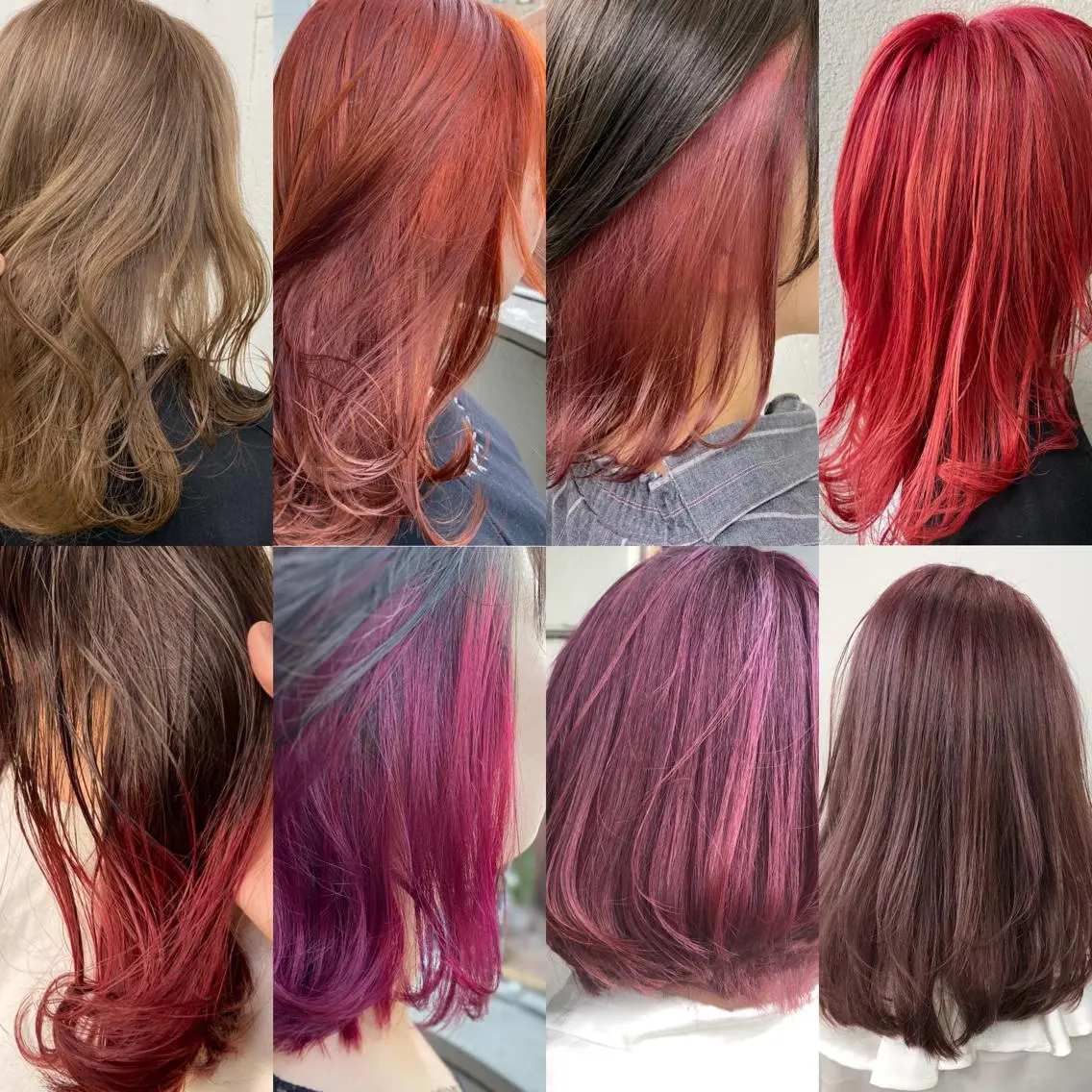 ミディアム カラー ブリーチ 砂川 航のヘアスタイル