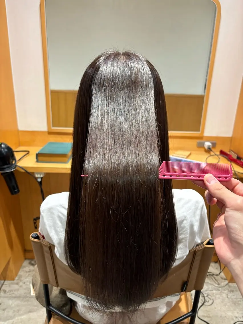 ロング カット ヘアカラー トリートメント 【Amphi Tokyo】宮原のヘアスタイル
