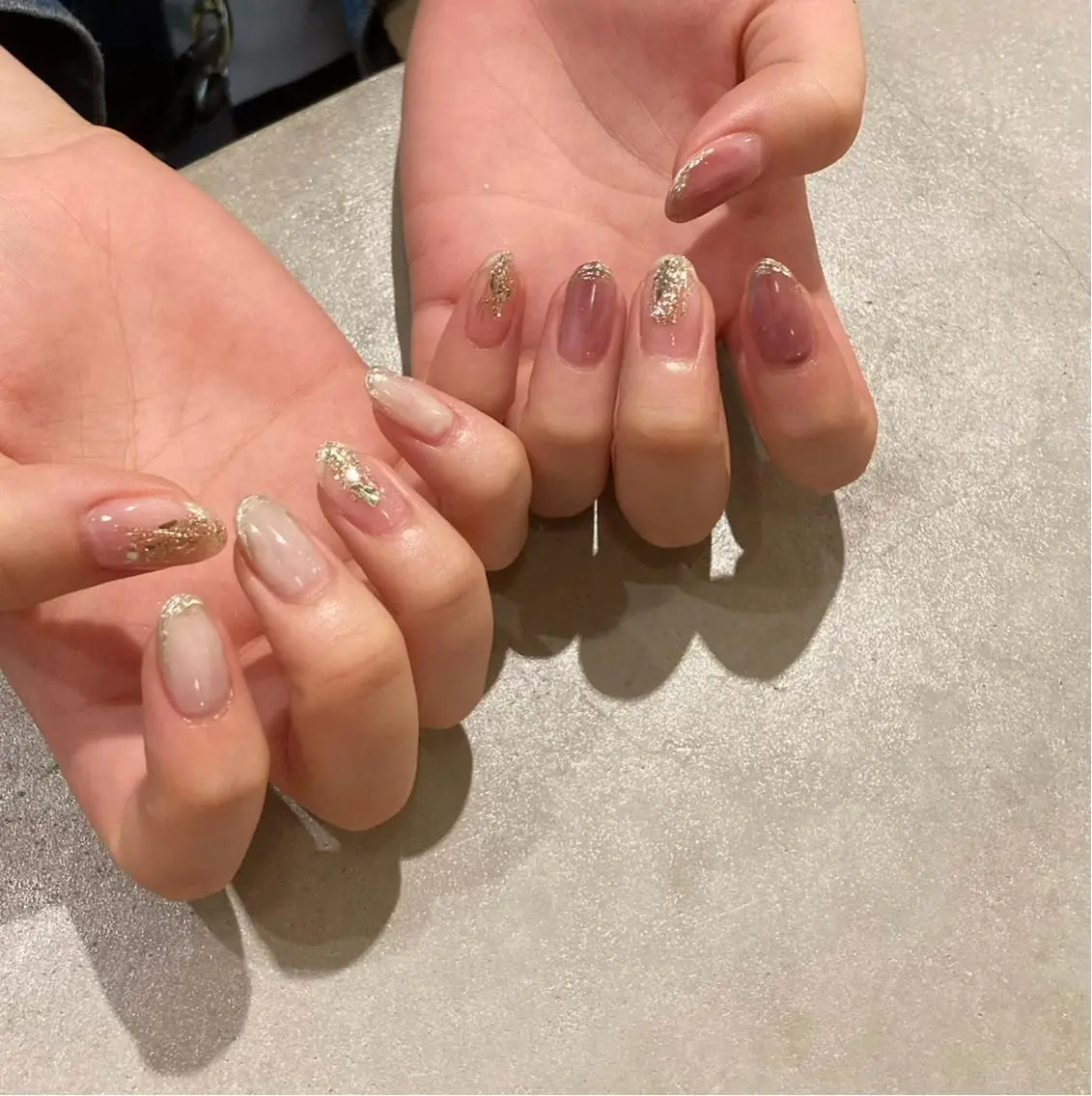 ネイル アートネイル ジェルネイル ニュアンスネイル ハンドネイル nail salon Soeurのネイルデザイン