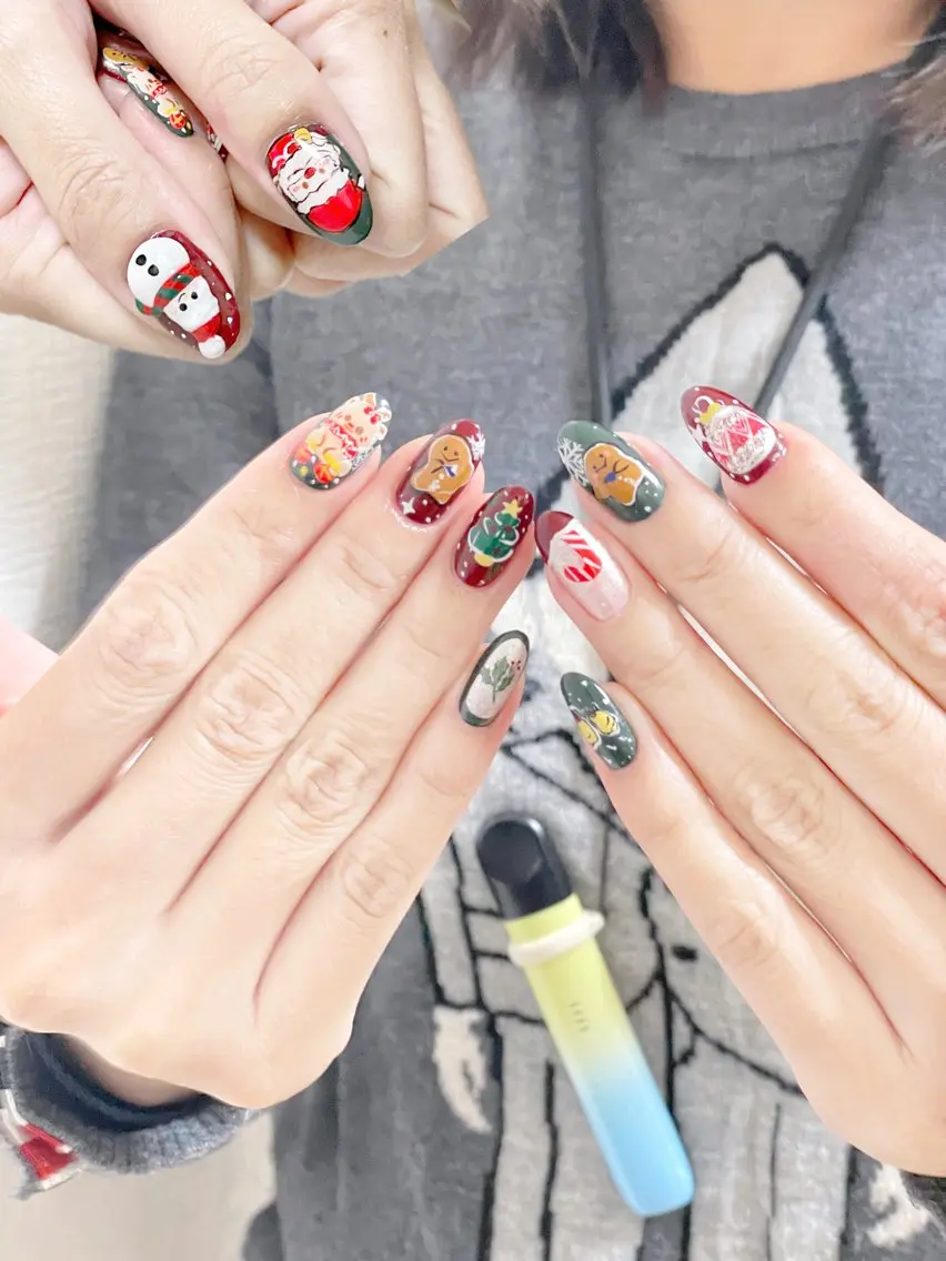 🩷手描き10本🩷 持ち込みデザインの写真