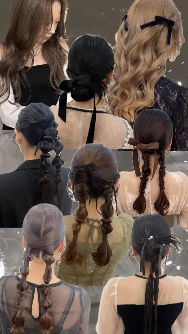 結婚式お呼ばれヘアセット✨ 補足説明を確認のうえ、ご予約をお願い致します。の写真