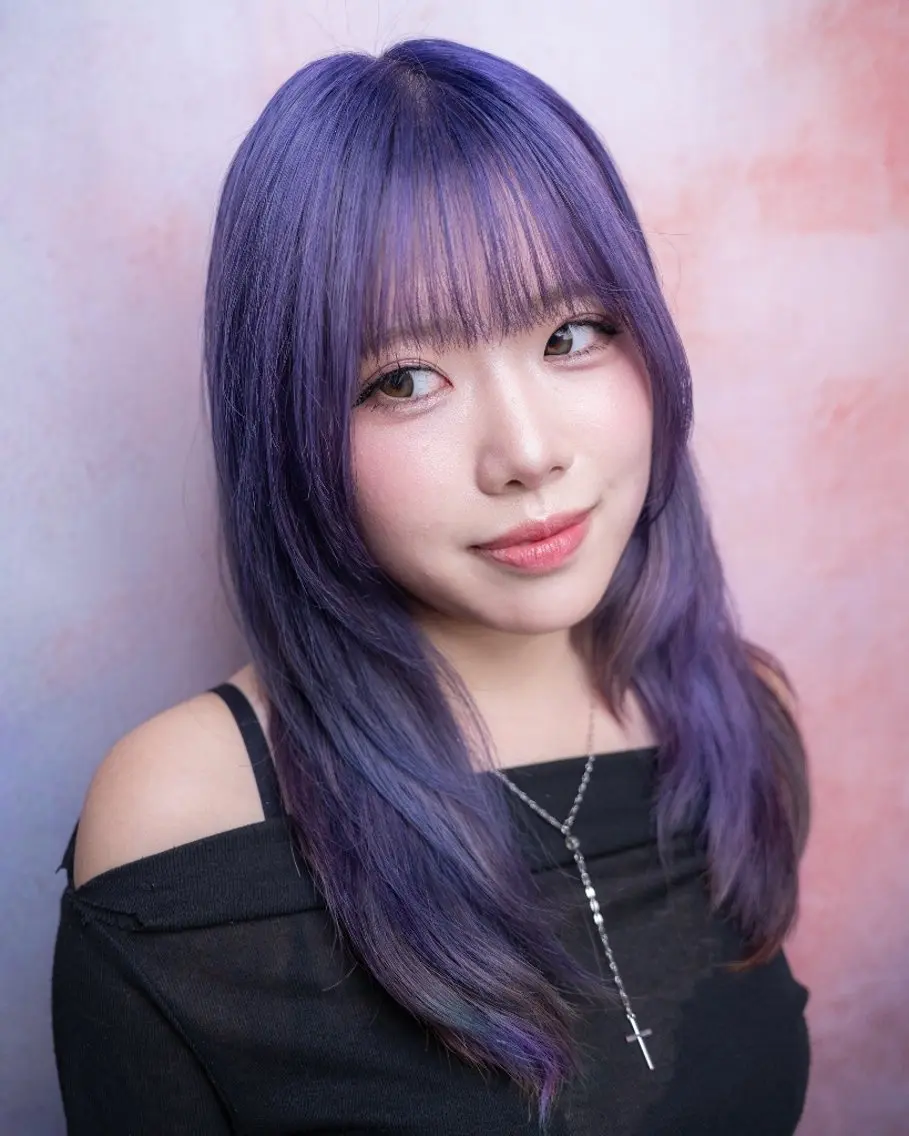 ロング カラー パーマ 松尾 泰伸のヘアスタイル