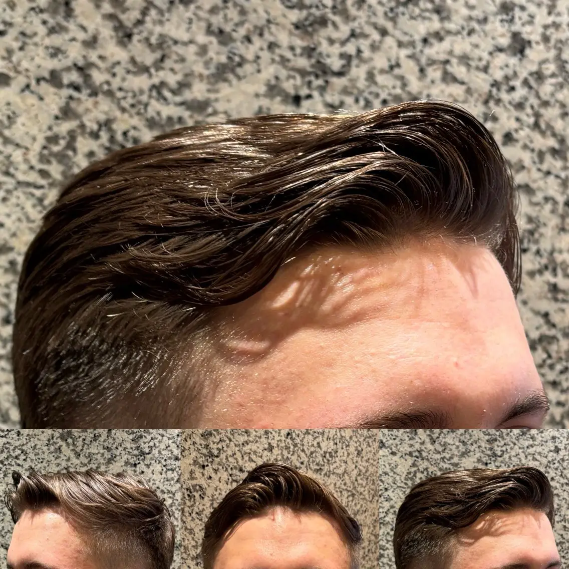 ショート メンズ カット ヘアセット 増田 諒大のヘアスタイル