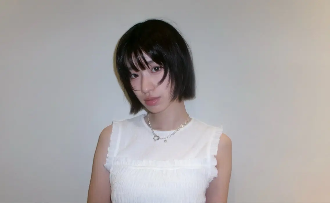 ミディアム ワンレンボブ ボブ 髪質改善 カット ヘアカラー 林 コウセイ【三軒茶屋】のヘアスタイル