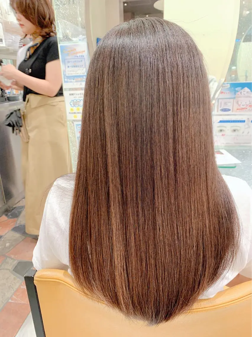 ☘ご要望を叶えるカラー プチ髪質改善トリートメント☘シャンプーブロー込みの写真