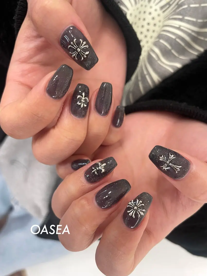 ネイル ハンドネイル 🌞💜 KAORI 🌴のネイルデザイン