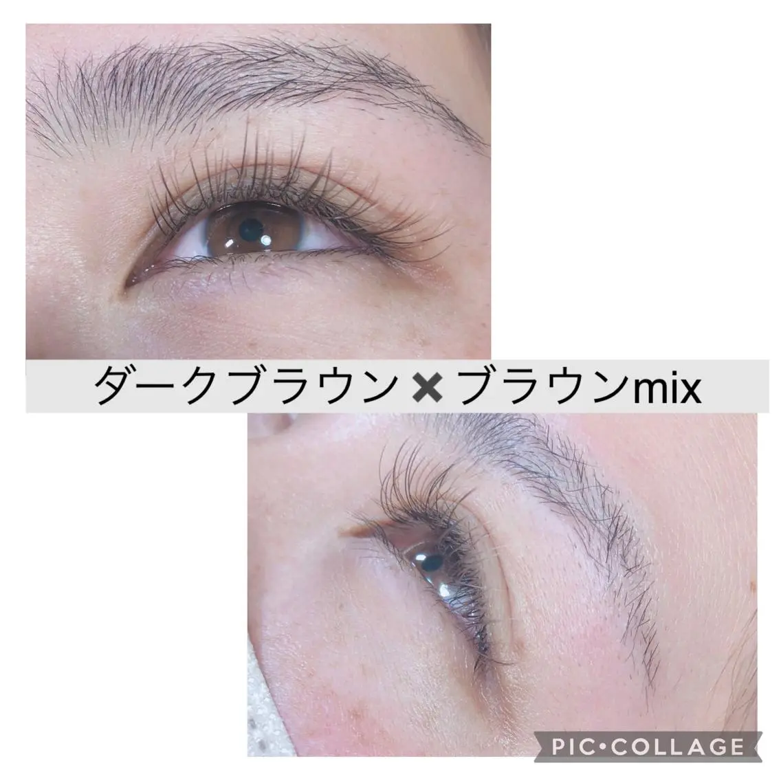 マツエク・マツパ フラットラッシュ hana 　のマツエク・マツパデザイン