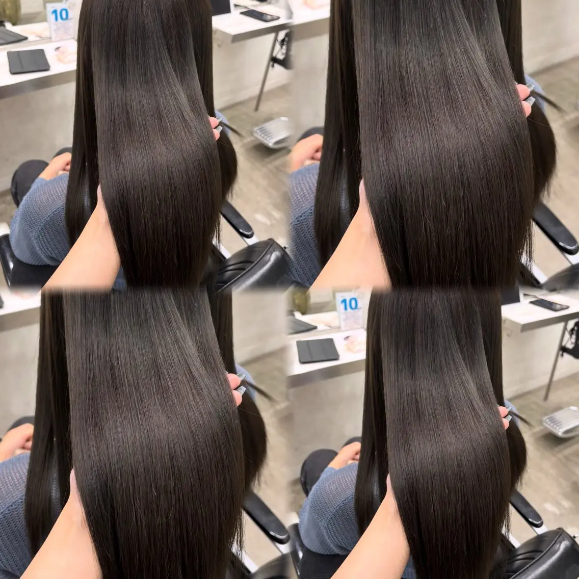 ロング カラー ヘアカラー 韓国ヘア🇰🇷 HINAのマツエク・マツパデザイン
