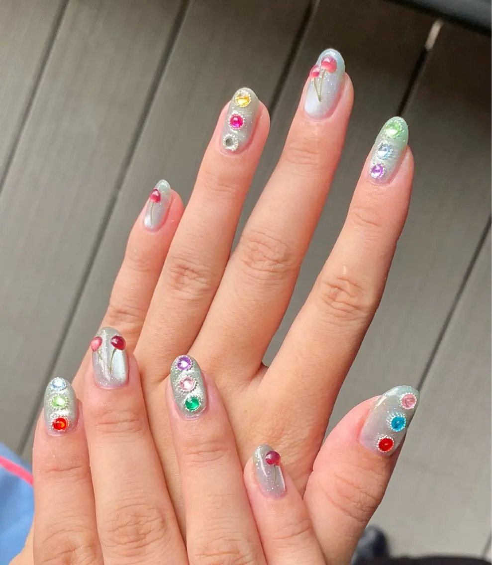 ネイル ハンドネイル Three いわなべのネイルデザイン