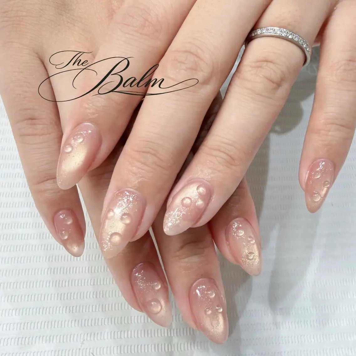 ネイル ハンドネイル THE BALM🤍 金宮のネイルデザイン