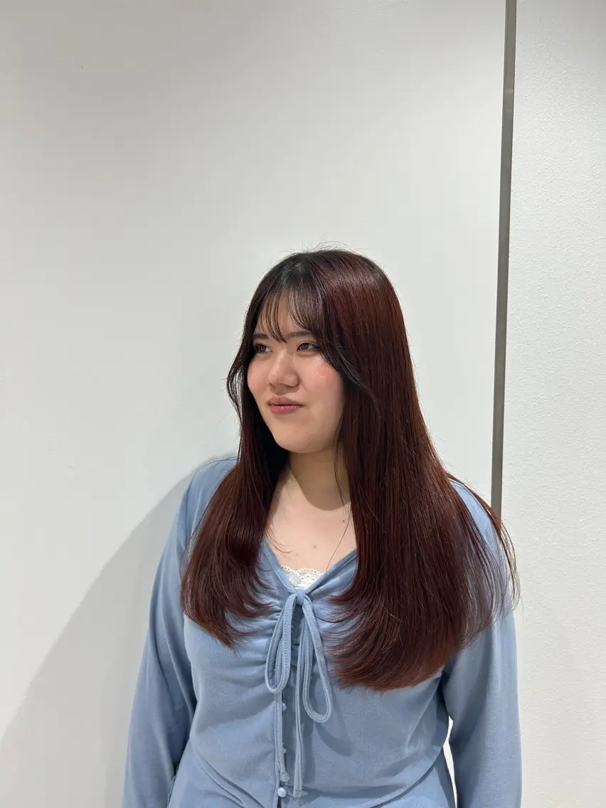 ロング レイヤーカット ロング カット ダブルカラー 🩷Rio🩷のヘアスタイル