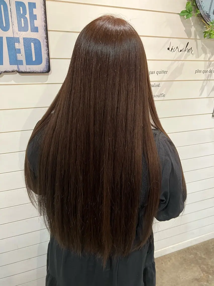 ロング カラー 透明感カラー ラベンダーカラー バイオレットカラー ヘアカラー Dia ‎ アキヨシ ミユのヘアスタイル