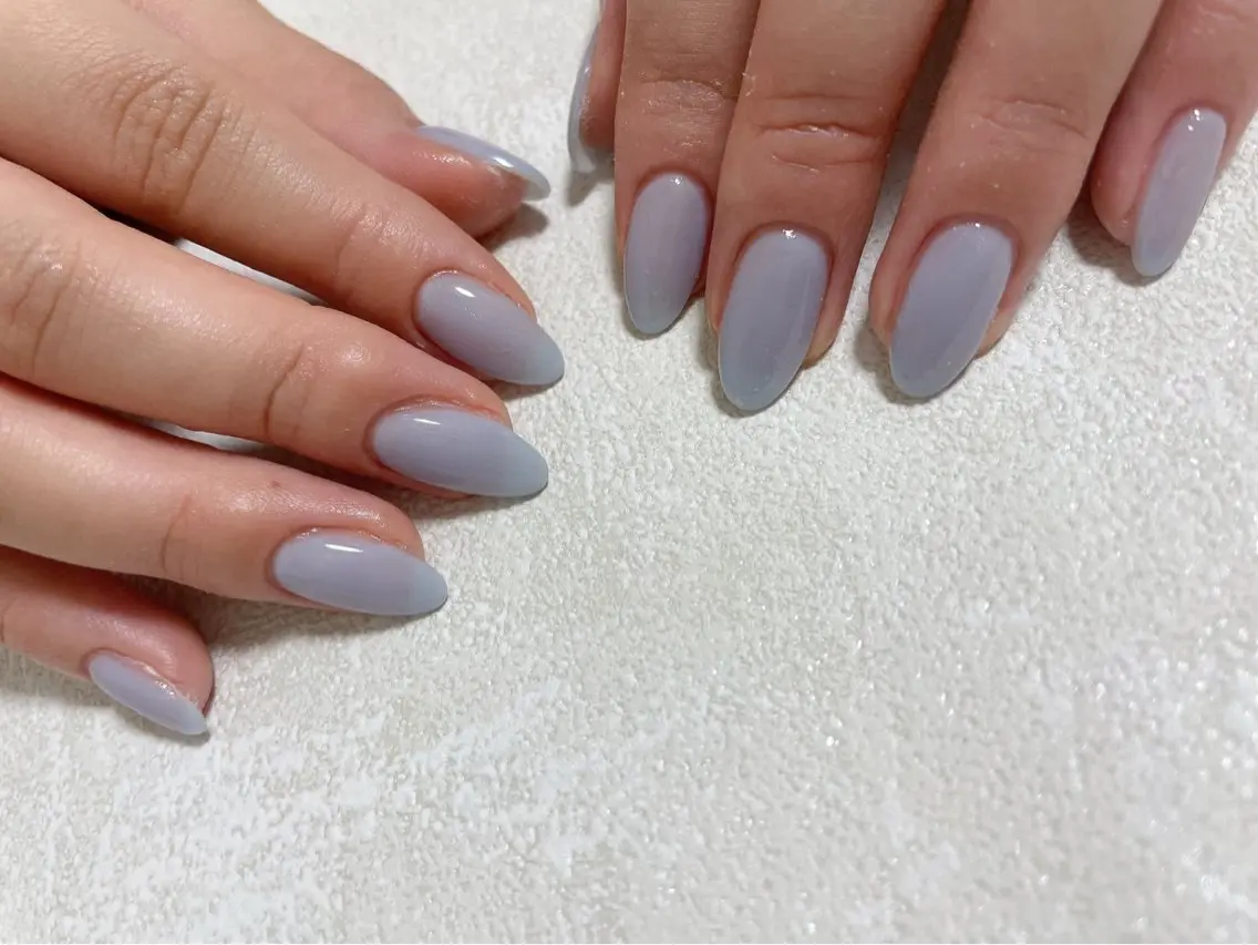 ネイル オーロラネイル フットネイル フレンチネイル ジェルネイル マグネットネイル ハンドネイル mogunail &blowのネイルデザイン