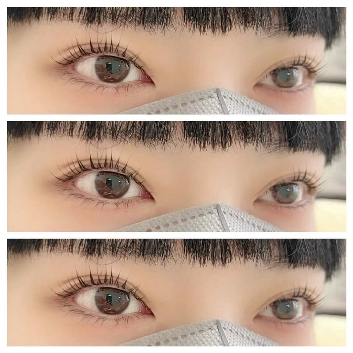 マツエク・マツパ 韓国風マツエク パリジェンヌラッシュリフト Like me*** eyelashのマツエク・マツパデザイン