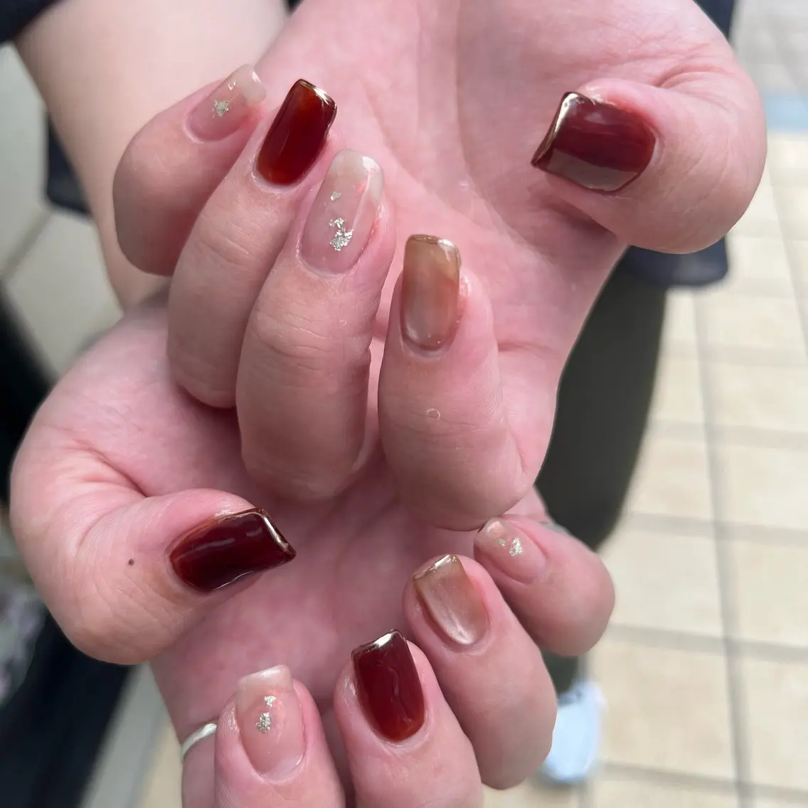 ネイル シンプルネイル AlohaLuana 🌺jrネイリストのネイルデザイン